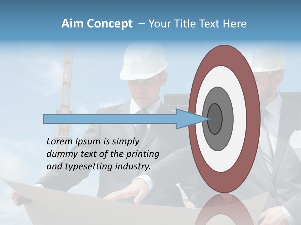 Hold Employee Engineering PowerPoint Template