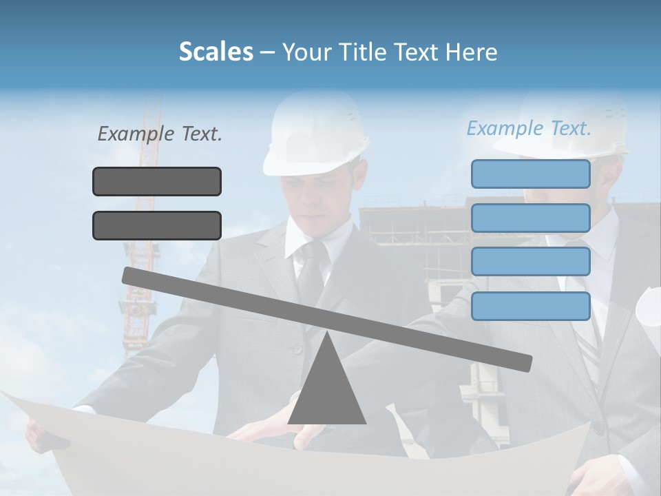 Hold Employee Engineering PowerPoint Template