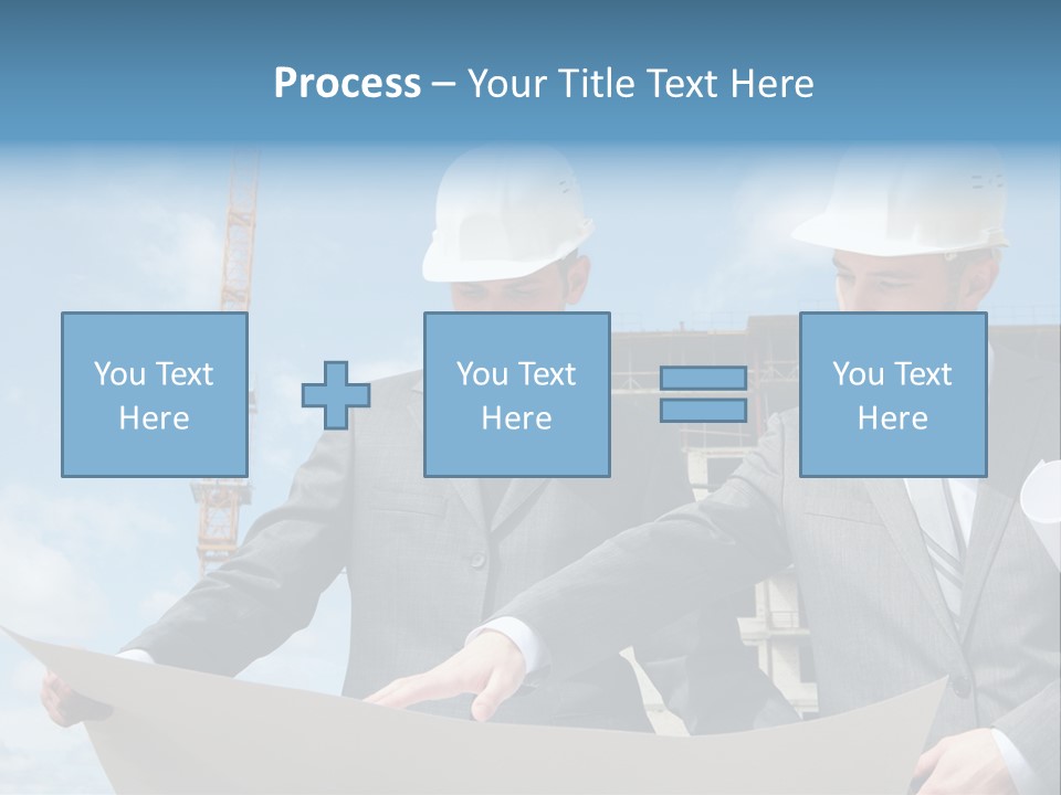Hold Employee Engineering PowerPoint Template