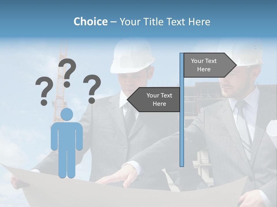 Hold Employee Engineering PowerPoint Template