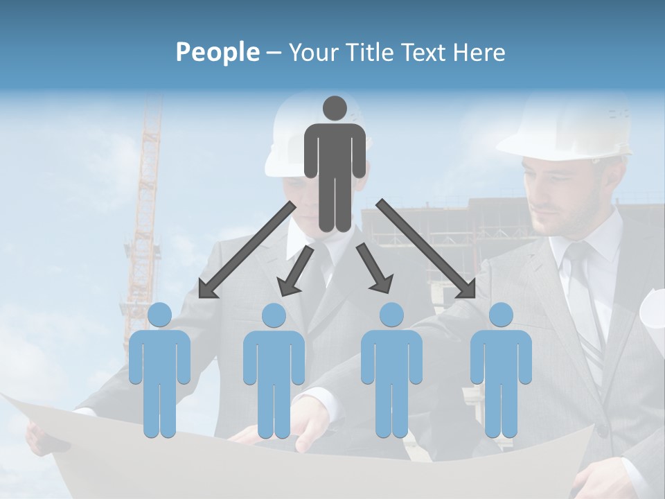 Hold Employee Engineering PowerPoint Template