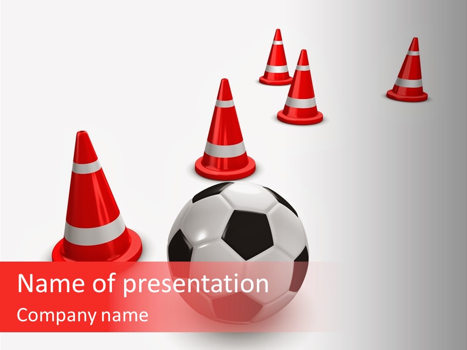 Training Sport Football PowerPoint Template