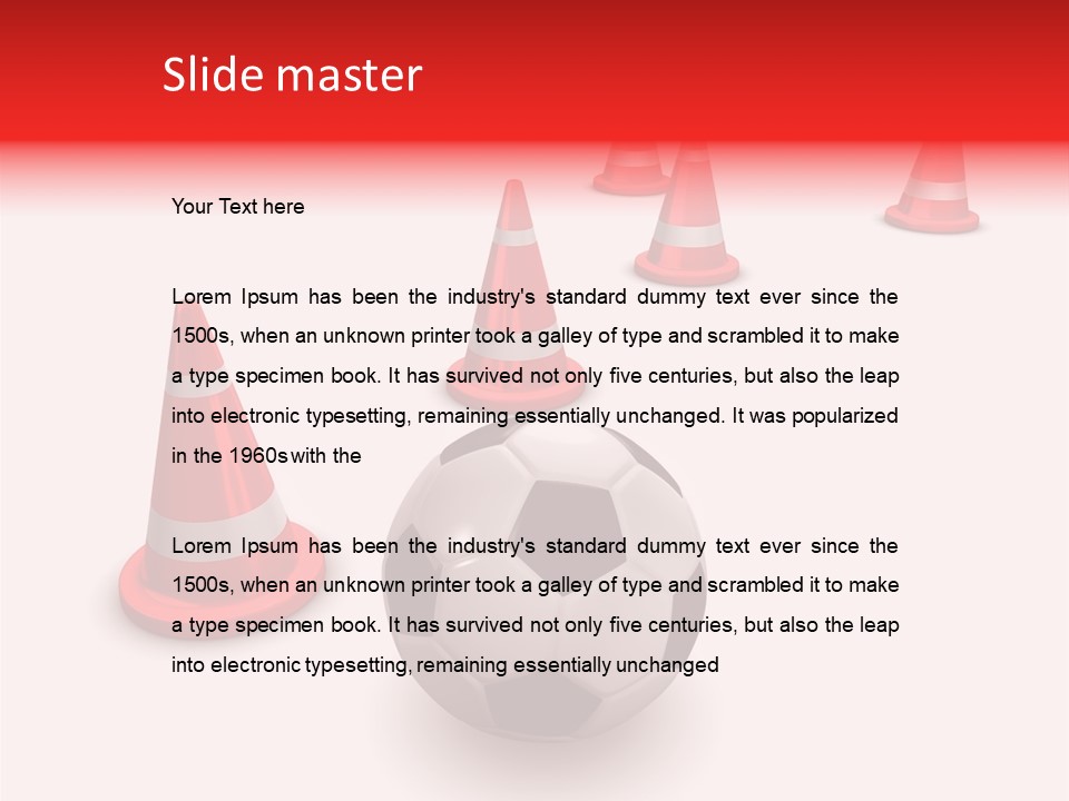 Training Sport Football PowerPoint Template