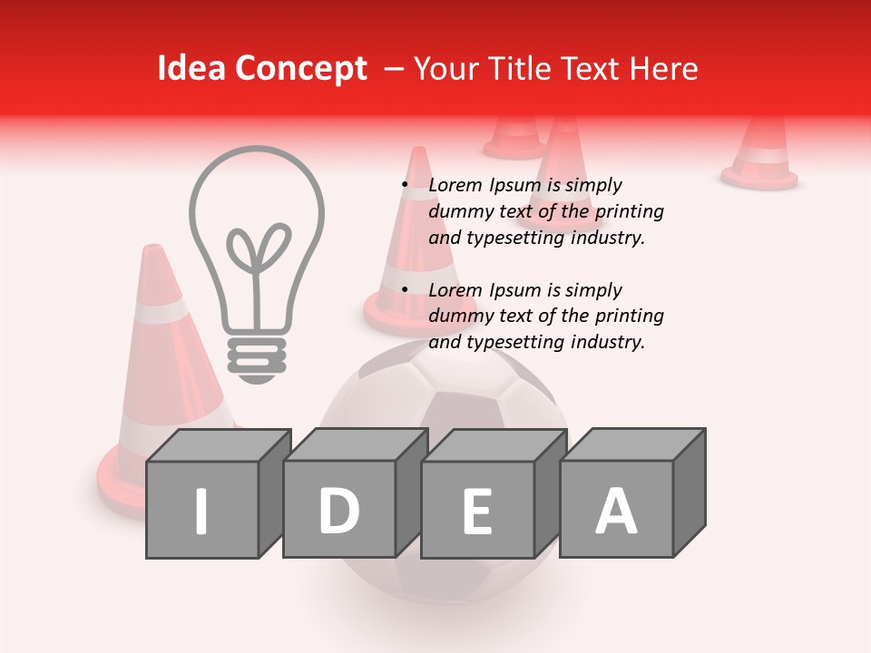 Training Sport Football PowerPoint Template