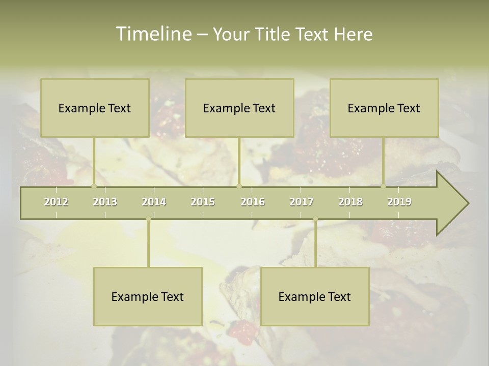 Damaged Old Image PowerPoint Template