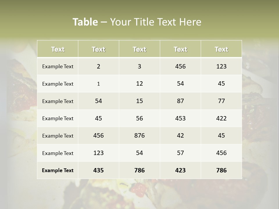 Damaged Old Image PowerPoint Template