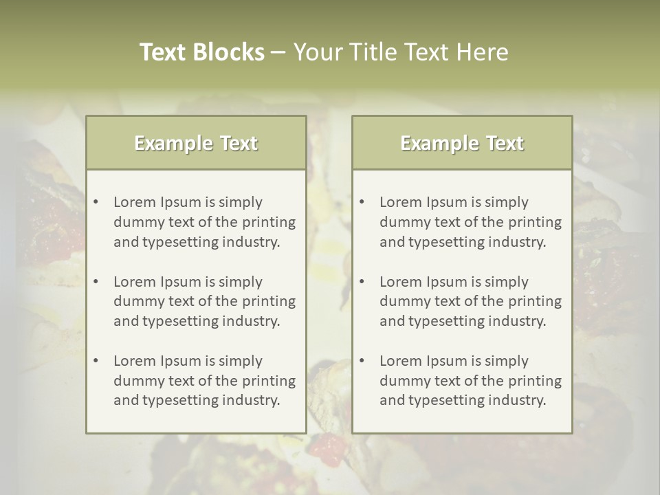 Damaged Old Image PowerPoint Template