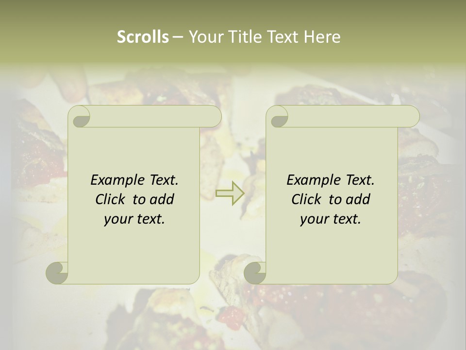 Damaged Old Image PowerPoint Template