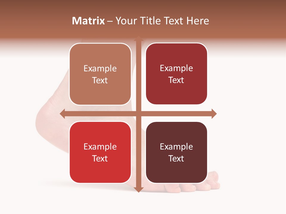 Body Clean Barefooted PowerPoint Template