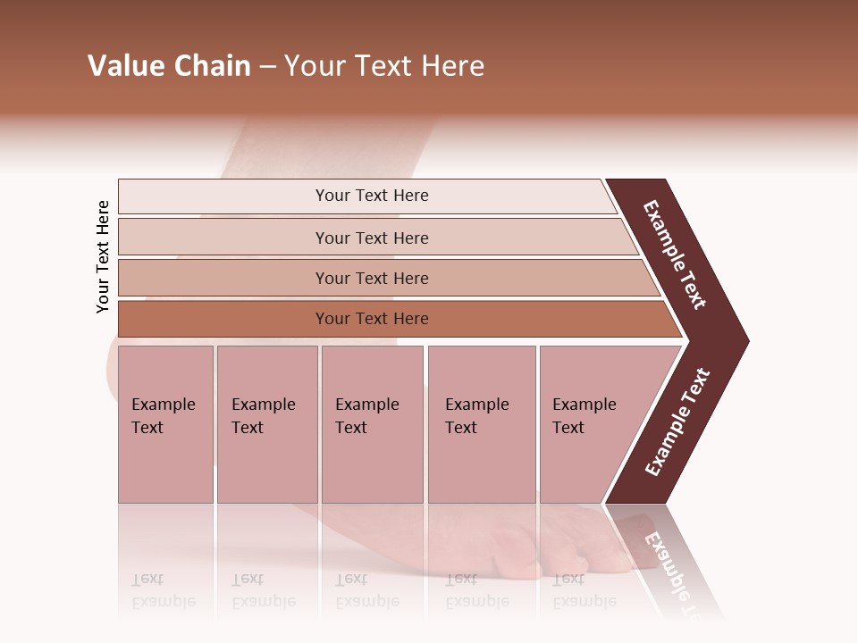 Body Clean Barefooted PowerPoint Template