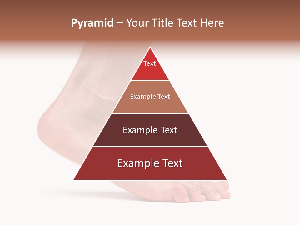 Body Clean Barefooted PowerPoint Template