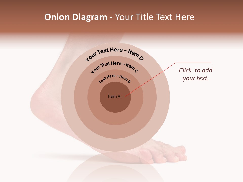 Body Clean Barefooted PowerPoint Template