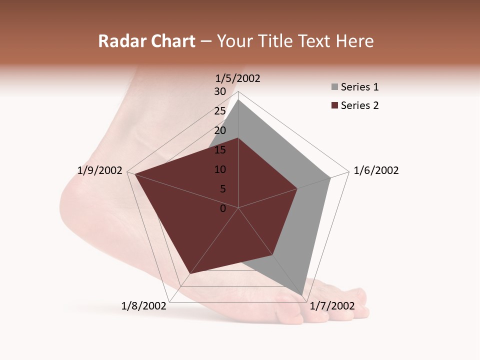 Body Clean Barefooted PowerPoint Template
