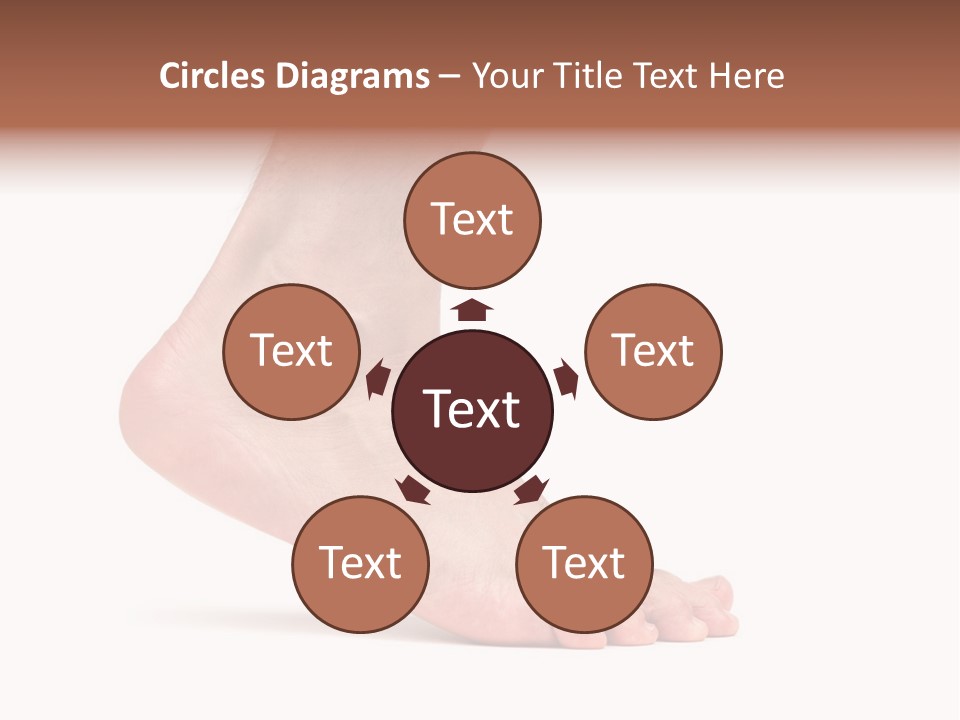 Body Clean Barefooted PowerPoint Template