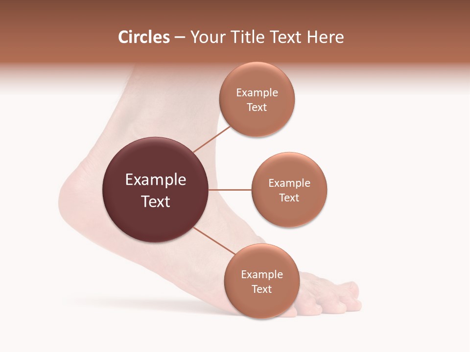 Body Clean Barefooted PowerPoint Template