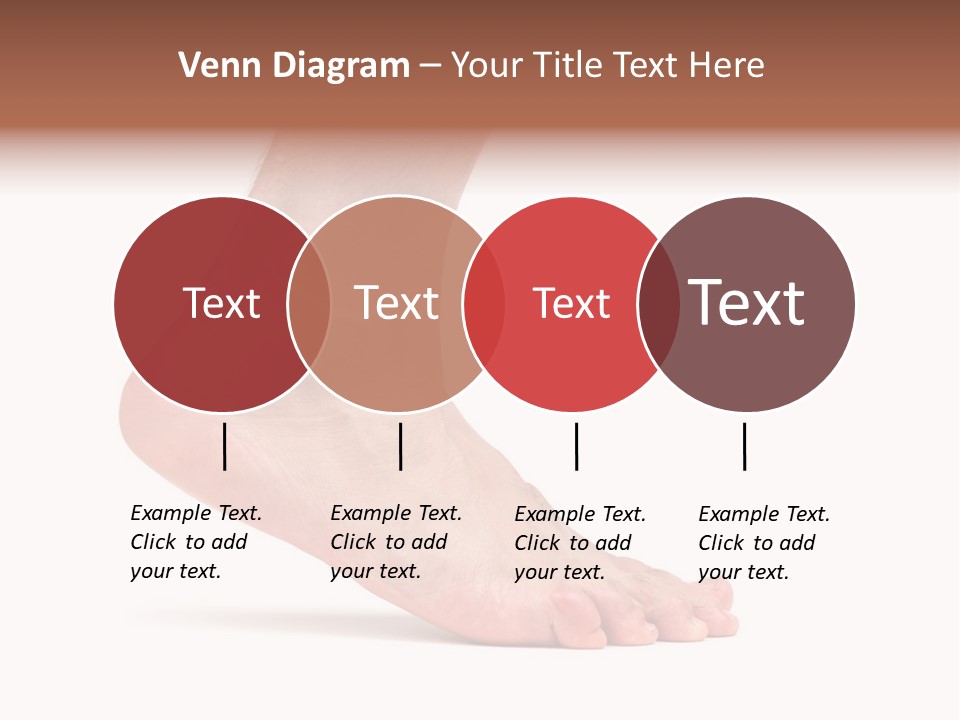 Body Clean Barefooted PowerPoint Template