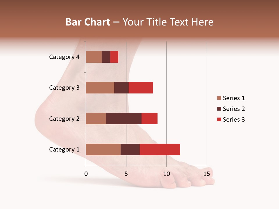 Body Clean Barefooted PowerPoint Template
