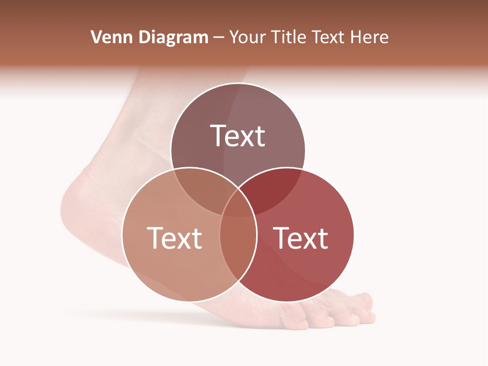 Body Clean Barefooted PowerPoint Template