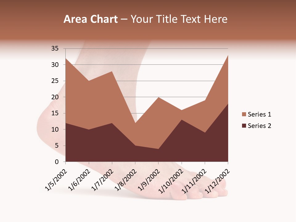 Body Clean Barefooted PowerPoint Template
