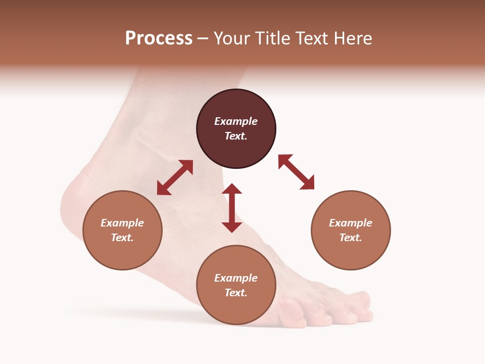 Body Clean Barefooted PowerPoint Template