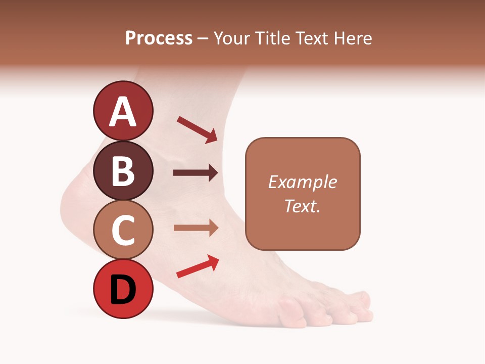 Body Clean Barefooted PowerPoint Template
