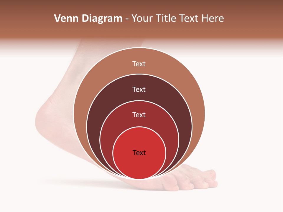 Body Clean Barefooted PowerPoint Template
