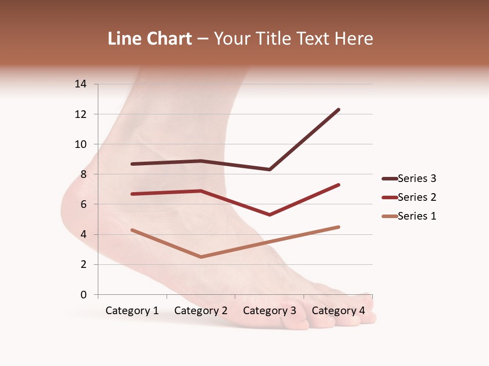 Body Clean Barefooted PowerPoint Template