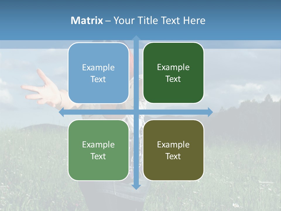 Clouds Big Happiness PowerPoint Template