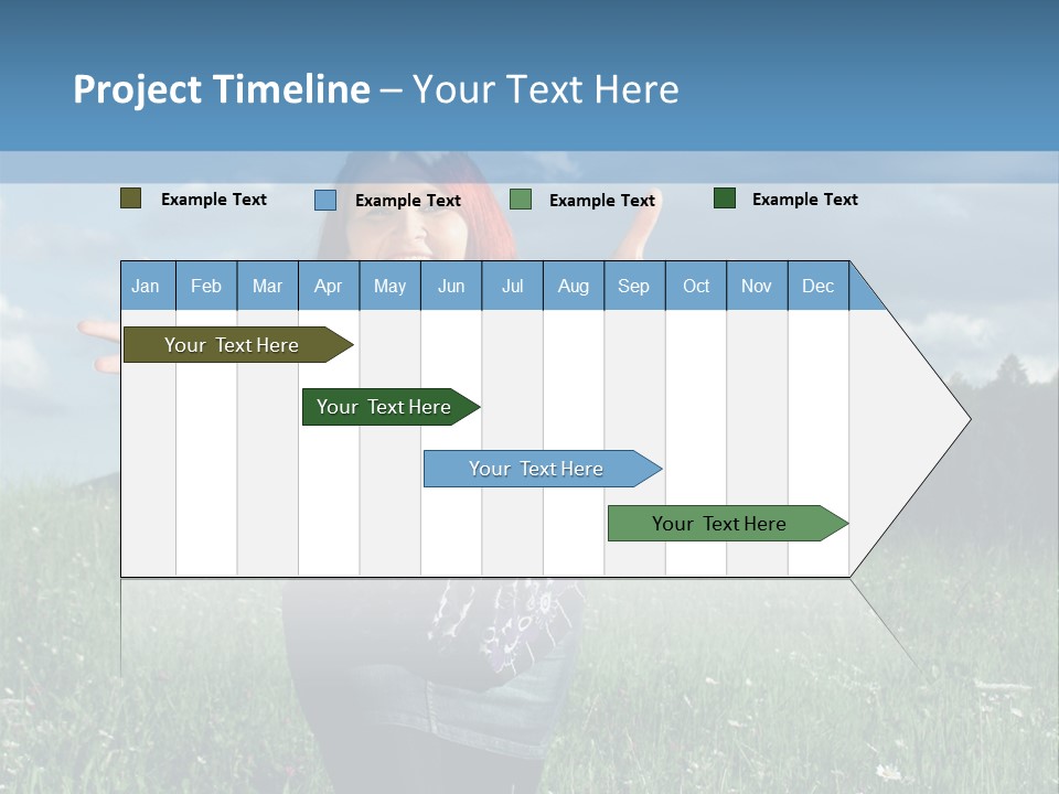 Clouds Big Happiness PowerPoint Template