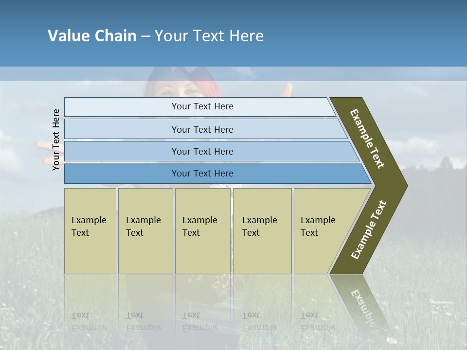 Clouds Big Happiness PowerPoint Template