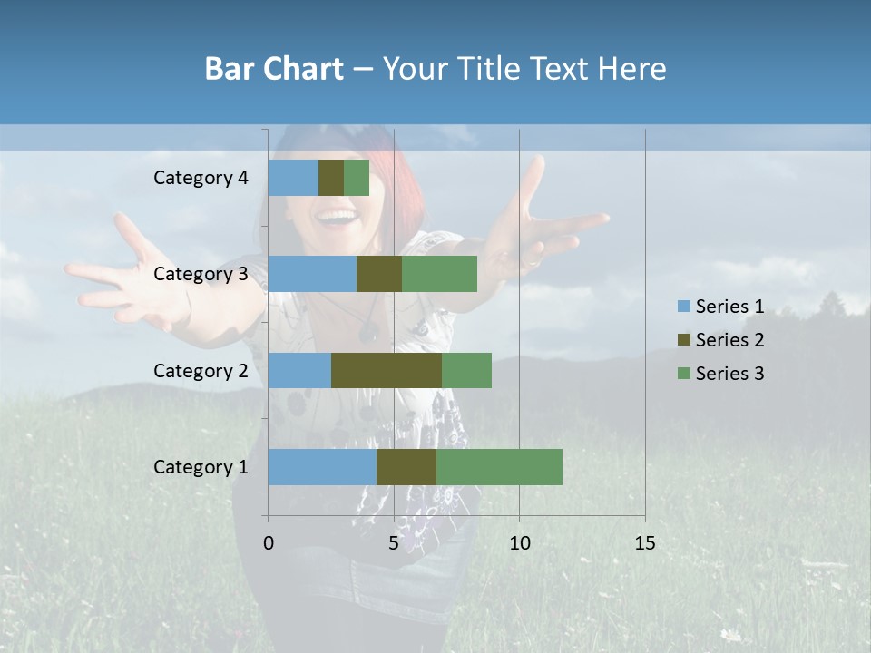 Clouds Big Happiness PowerPoint Template