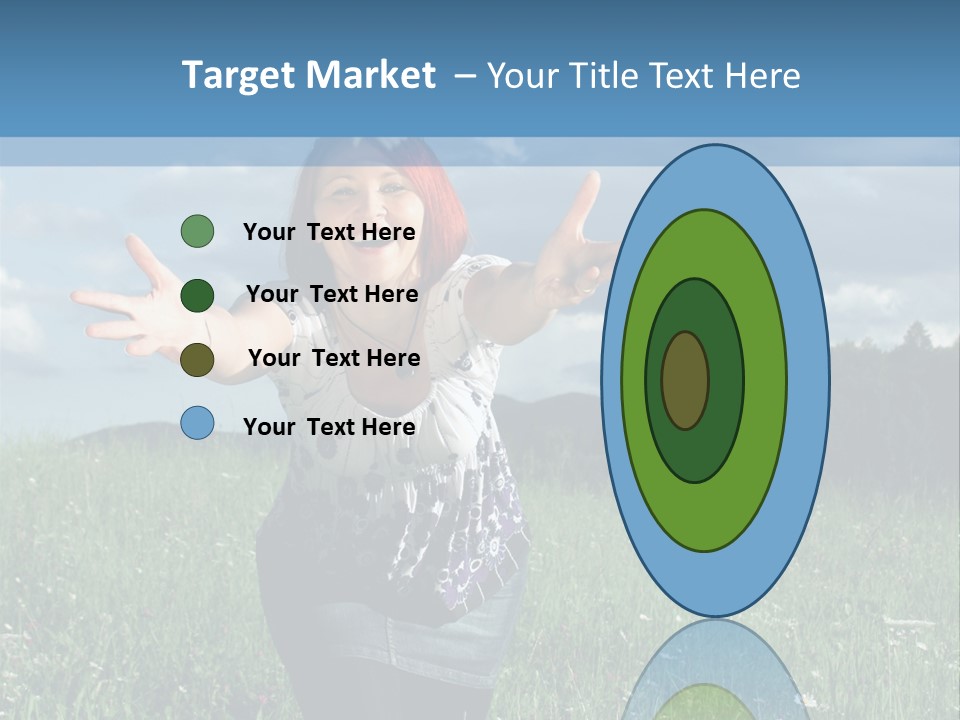 Clouds Big Happiness PowerPoint Template