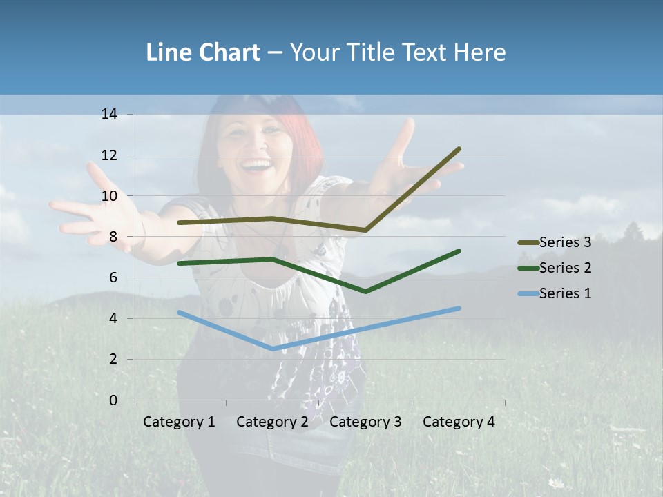 Clouds Big Happiness PowerPoint Template