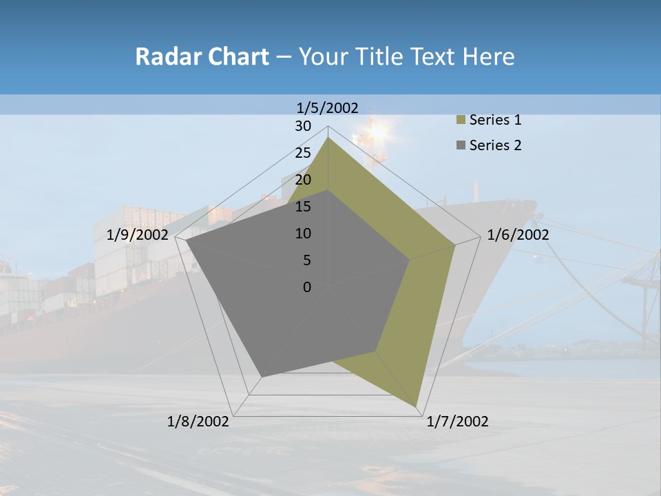 Export Boats Stevedore PowerPoint Template