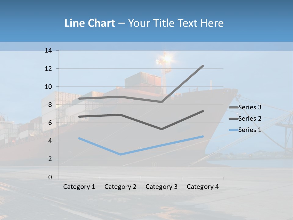 Export Boats Stevedore PowerPoint Template