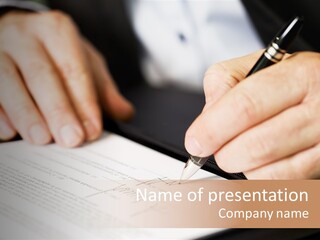 Professional Business Job PowerPoint Template