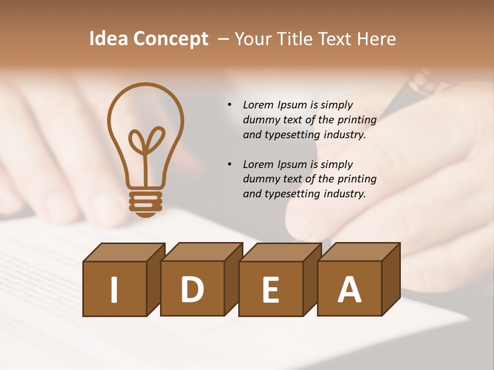 Professional Business Job PowerPoint Template