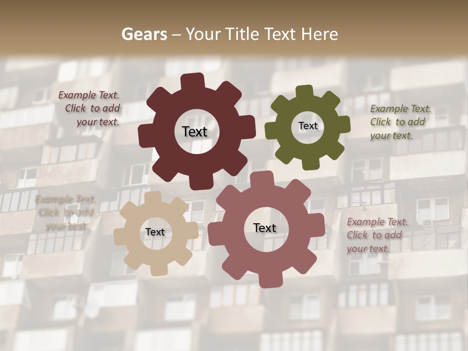 Lodging Scene Russia PowerPoint Template