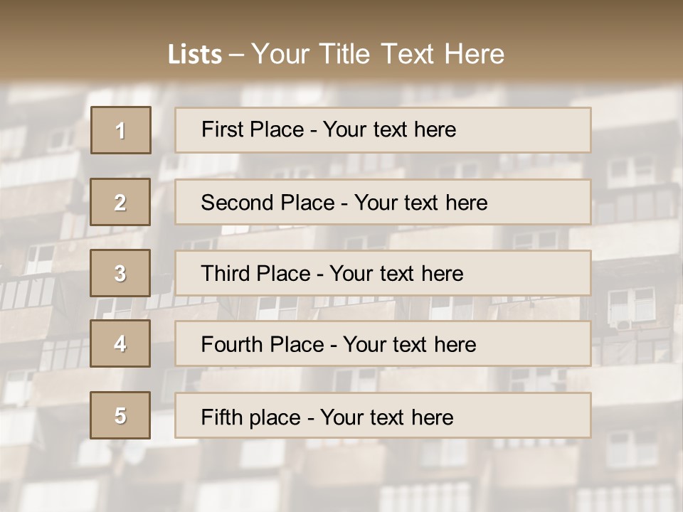 Lodging Scene Russia PowerPoint Template