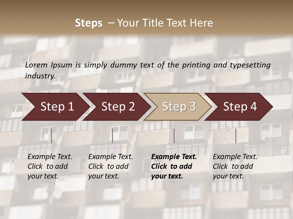 Lodging Scene Russia PowerPoint Template