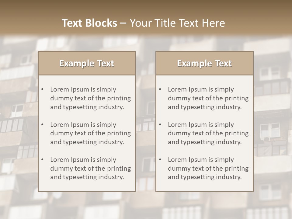 Lodging Scene Russia PowerPoint Template