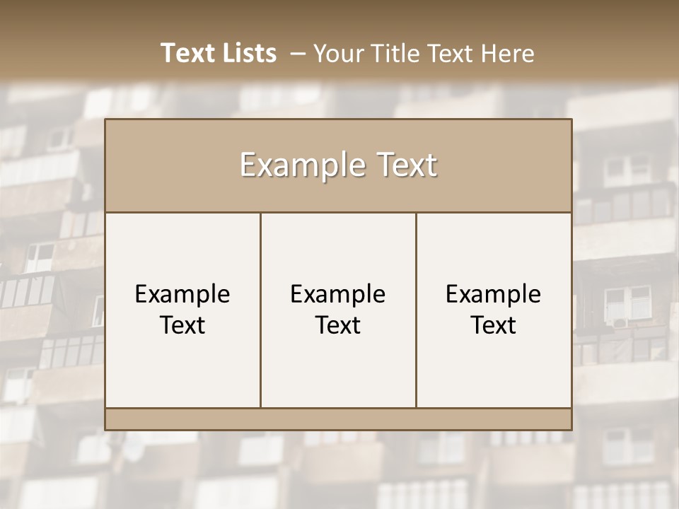 Lodging Scene Russia PowerPoint Template