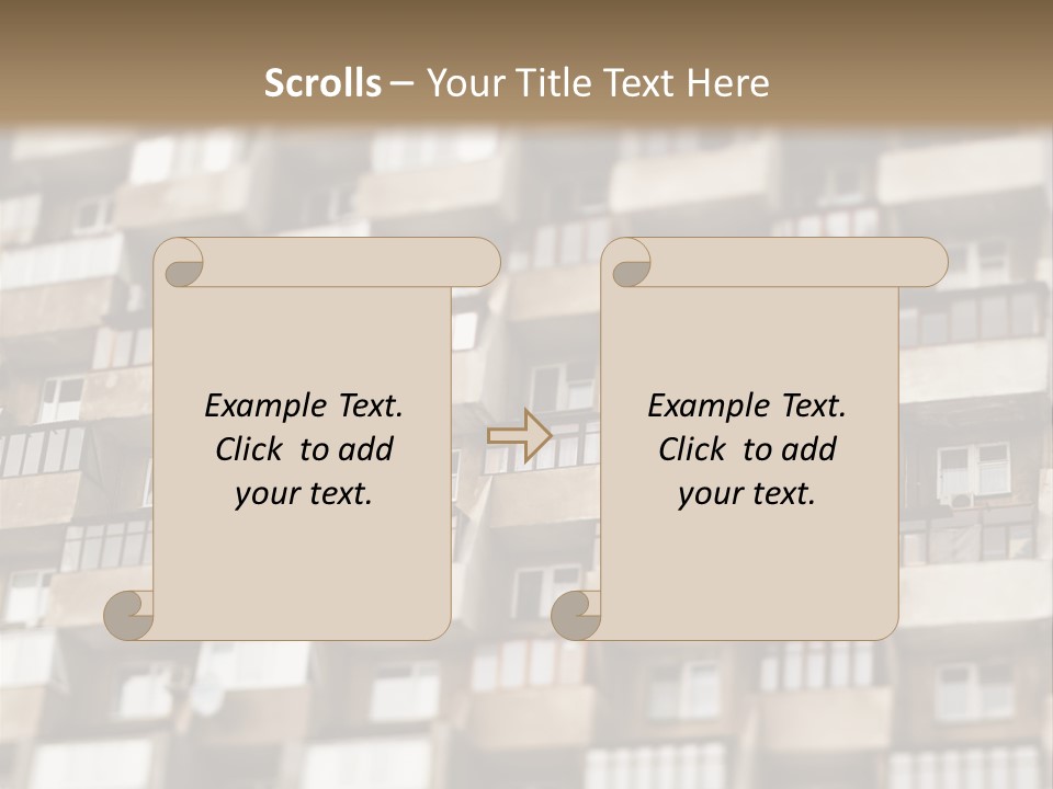 Lodging Scene Russia PowerPoint Template