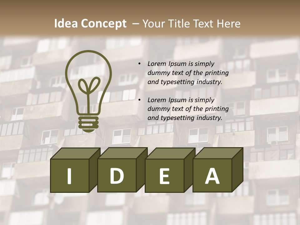 Lodging Scene Russia PowerPoint Template