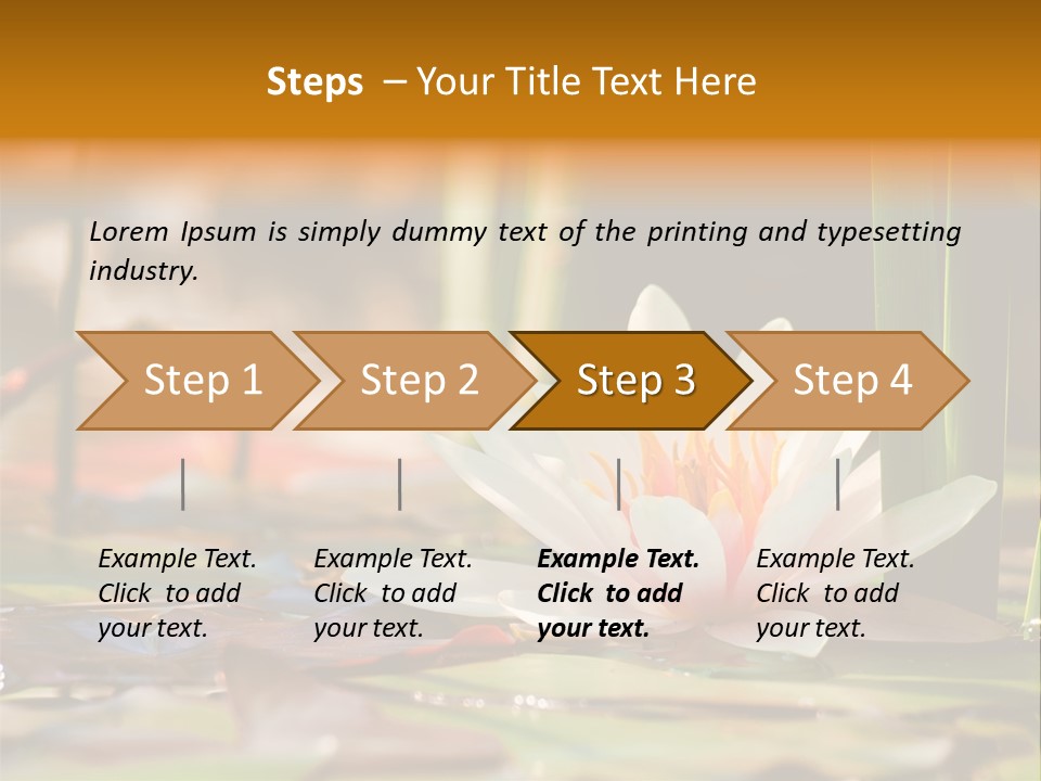 Flower Spring Flora PowerPoint Template