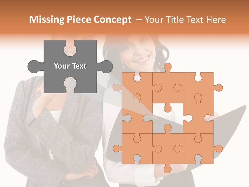 Young Twenties Women PowerPoint Template