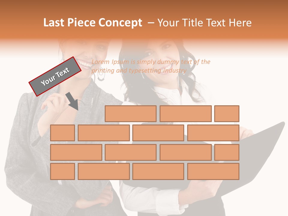 Young Twenties Women PowerPoint Template