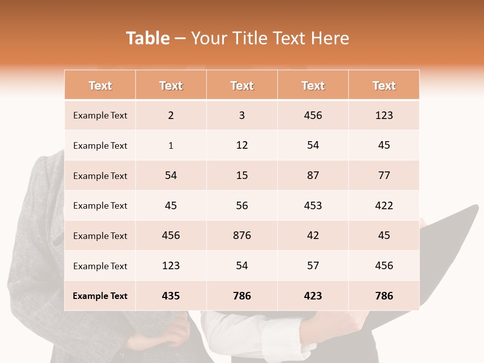 Young Twenties Women PowerPoint Template