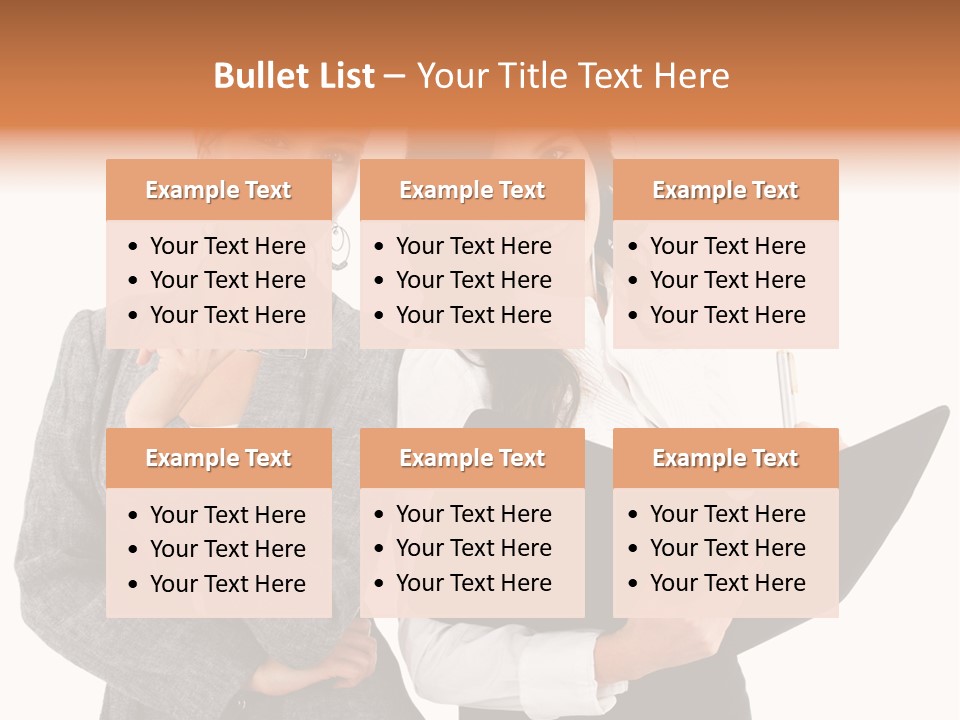 Young Twenties Women PowerPoint Template