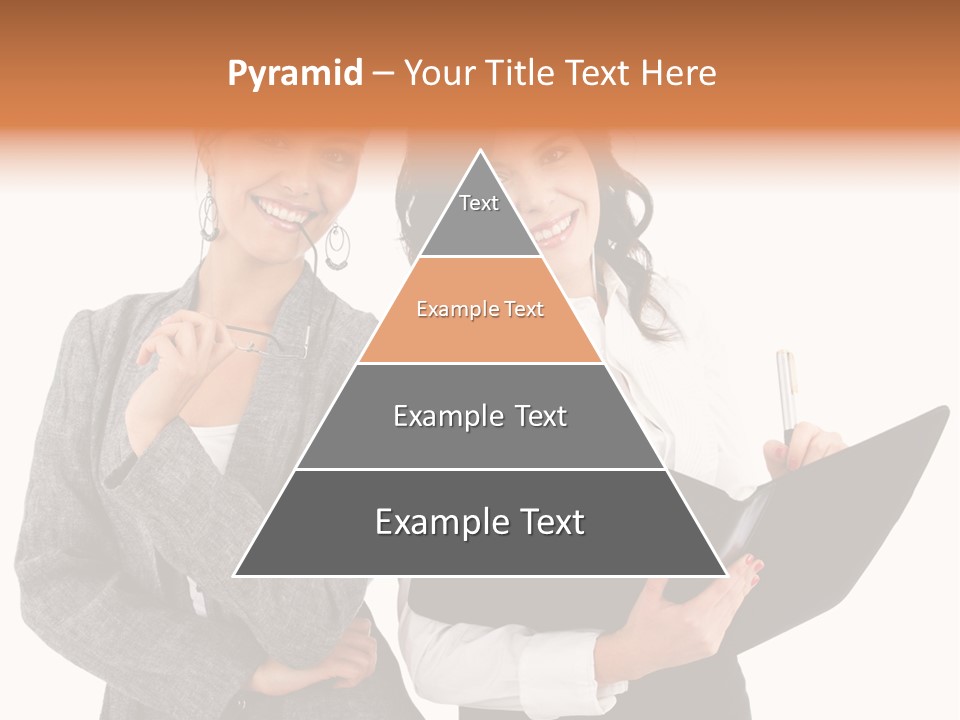 Young Twenties Women PowerPoint Template